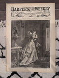 Harper’s Weekly January 29, 1876 – Victorian Engravings, Deer Stalking, Iceland Scenes, Elephant Fight, Smugglers Chase