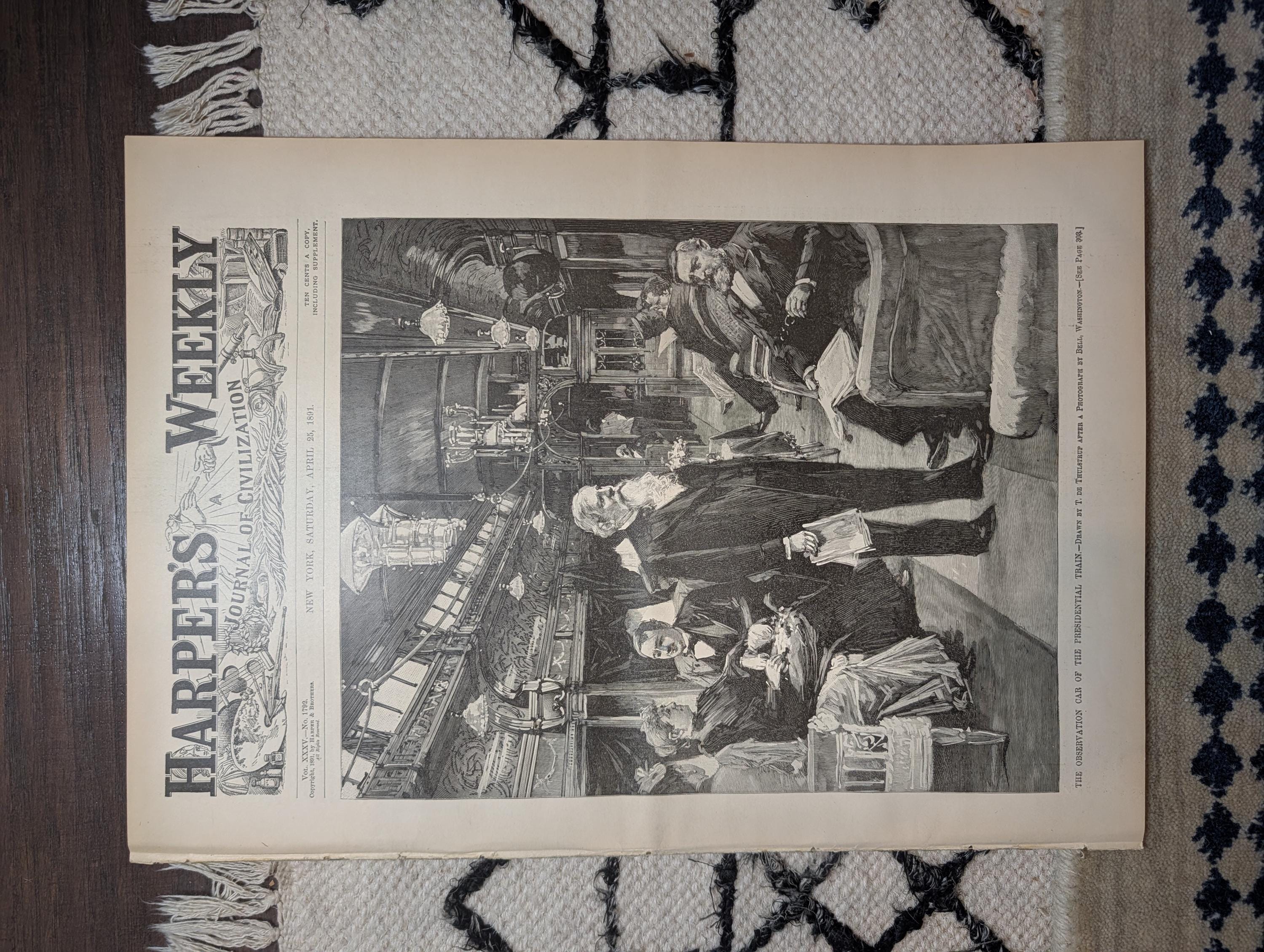 1891 Sydney Australia 11 Views Centerfld, Presidential Train, Nova Scotia Apr 25