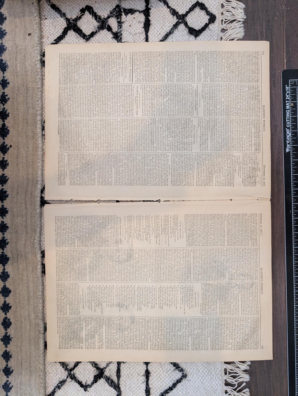 1857 Brigham Young Utah Harper's Weekly September 19 Malay Pirates Nazareth