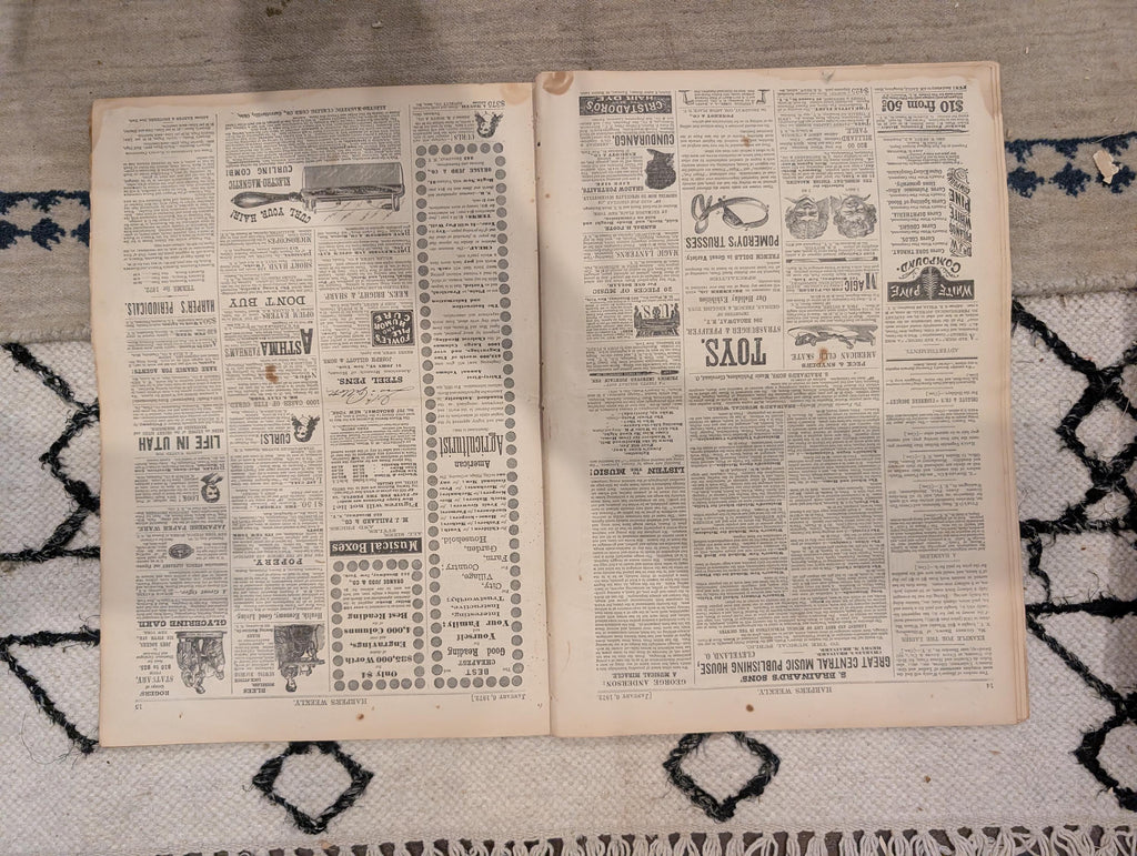 1872 Boss Tweed Thomas Nast Harper's Weekly January 06 Tammany Hall