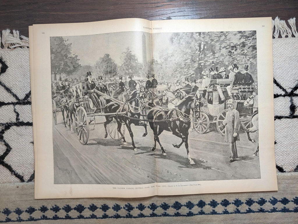 1891 Tchaikovsky Portrait, Methodist Bishops, Tandem Parade Central Park  May 16