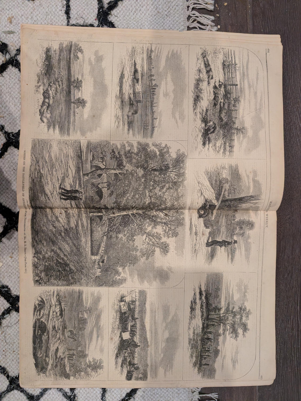 Harper’s Weekly – October 18, 1862 – Aftermath of Antietam • Franz Sigel Cover • Louisville & Tennessee Views • Prize Fleet