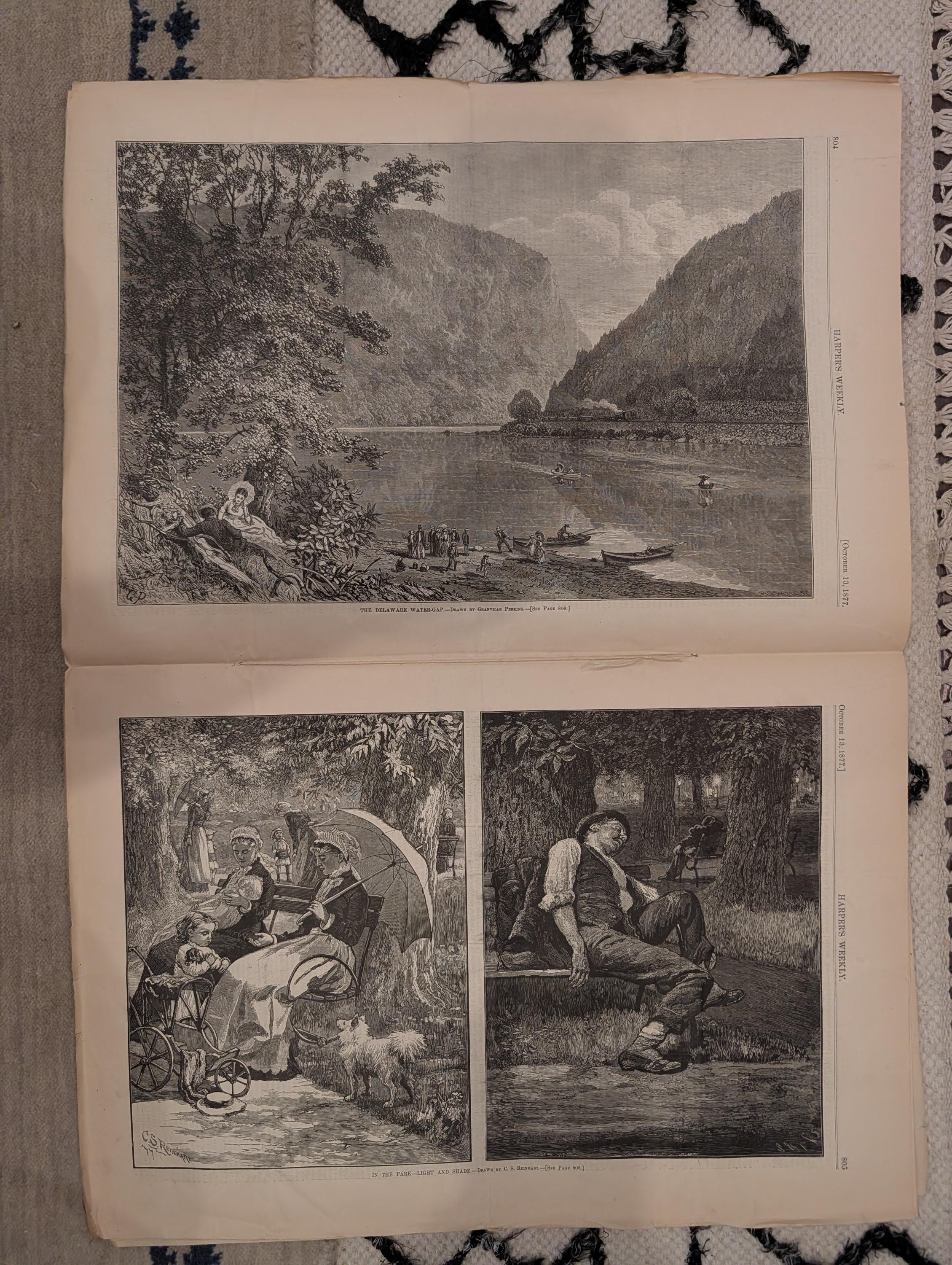 1877 Making Cartridges, Delaware Water Gap, Cloister Life — Oct 13