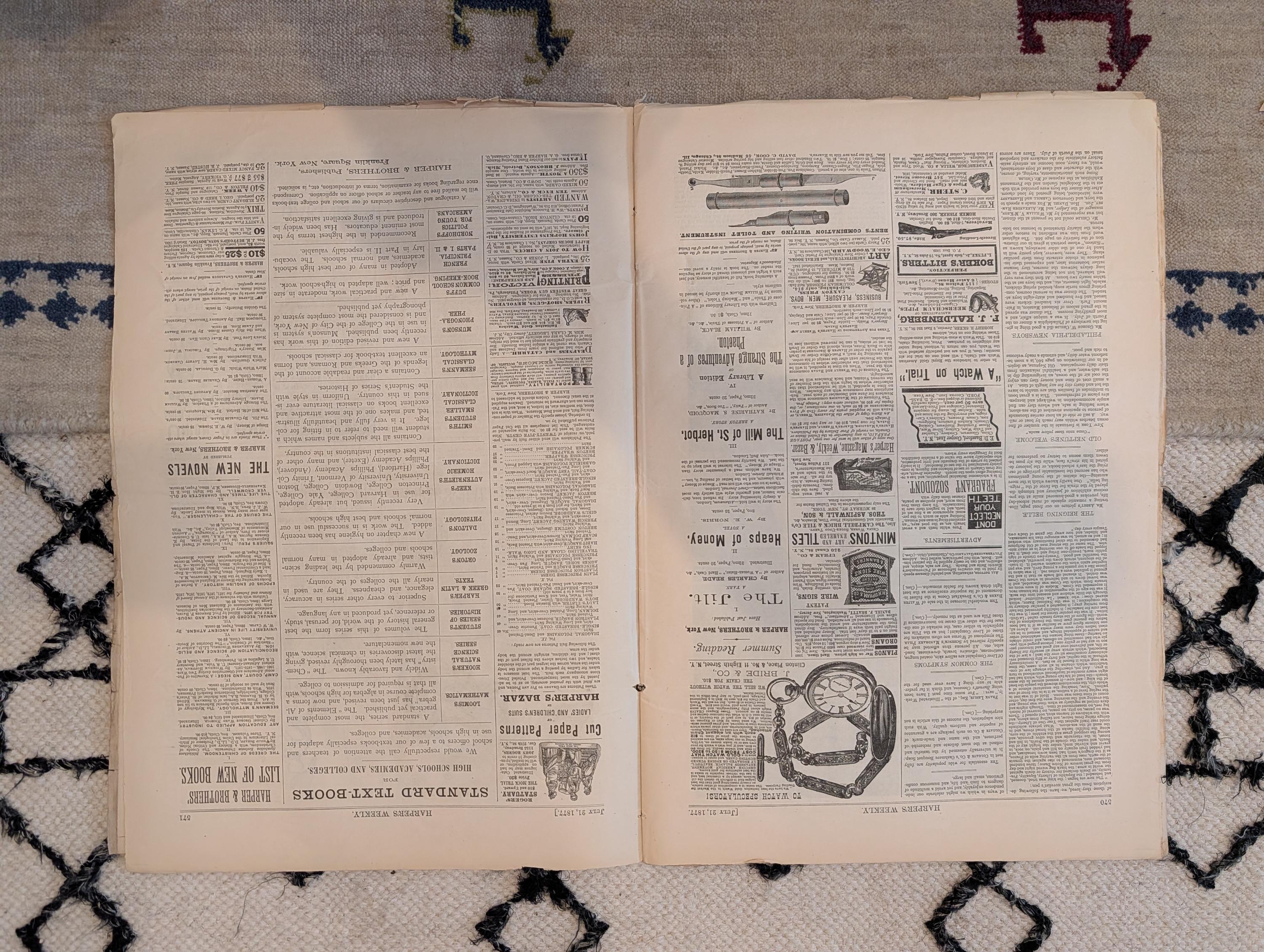 1877 Grant in London, Caxton First Printer, Russian Torpedo Boats — Jul 21