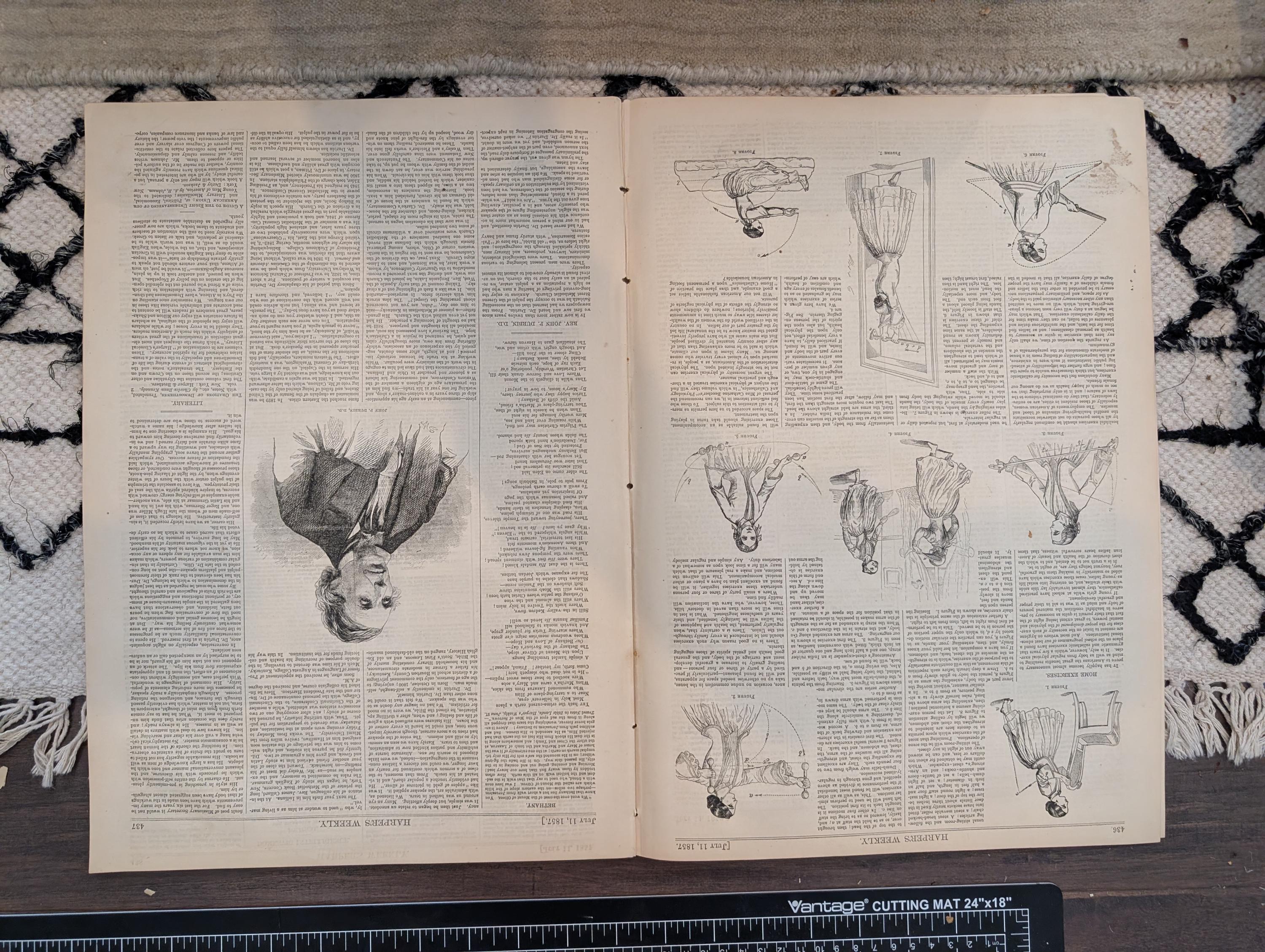1857 San Francisco and Salt Lake City Harper's Weekly July 11 Brigham Young
