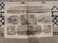 1865 Savannah Union Occupation Harper's Weekly Jan 21 Dutch Gap Canal
