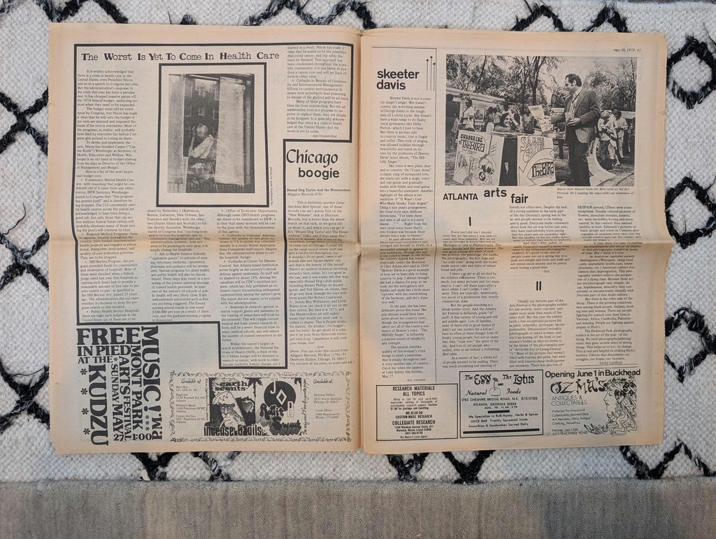 The Great Speckled Bird May 28, 1973 • Jane Fonda on POWs • Howard Moore & Metro Desegregation • African Liberation Day • Atlanta Undergroun