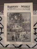 Harper’s Weekly – March 19, 1887 – Henry Ward Beecher Funeral, Geronimo’s Son, Cavalry Charge Centerfold, Fires, Portraits, & More