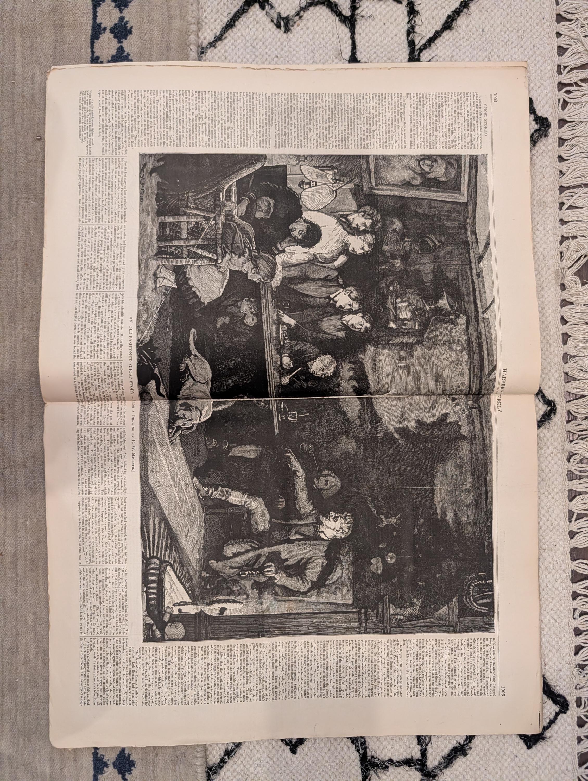 1877 Osman Pasha Plevna, Masquerade Ball, Nast, Victor Hugo — Dec 22