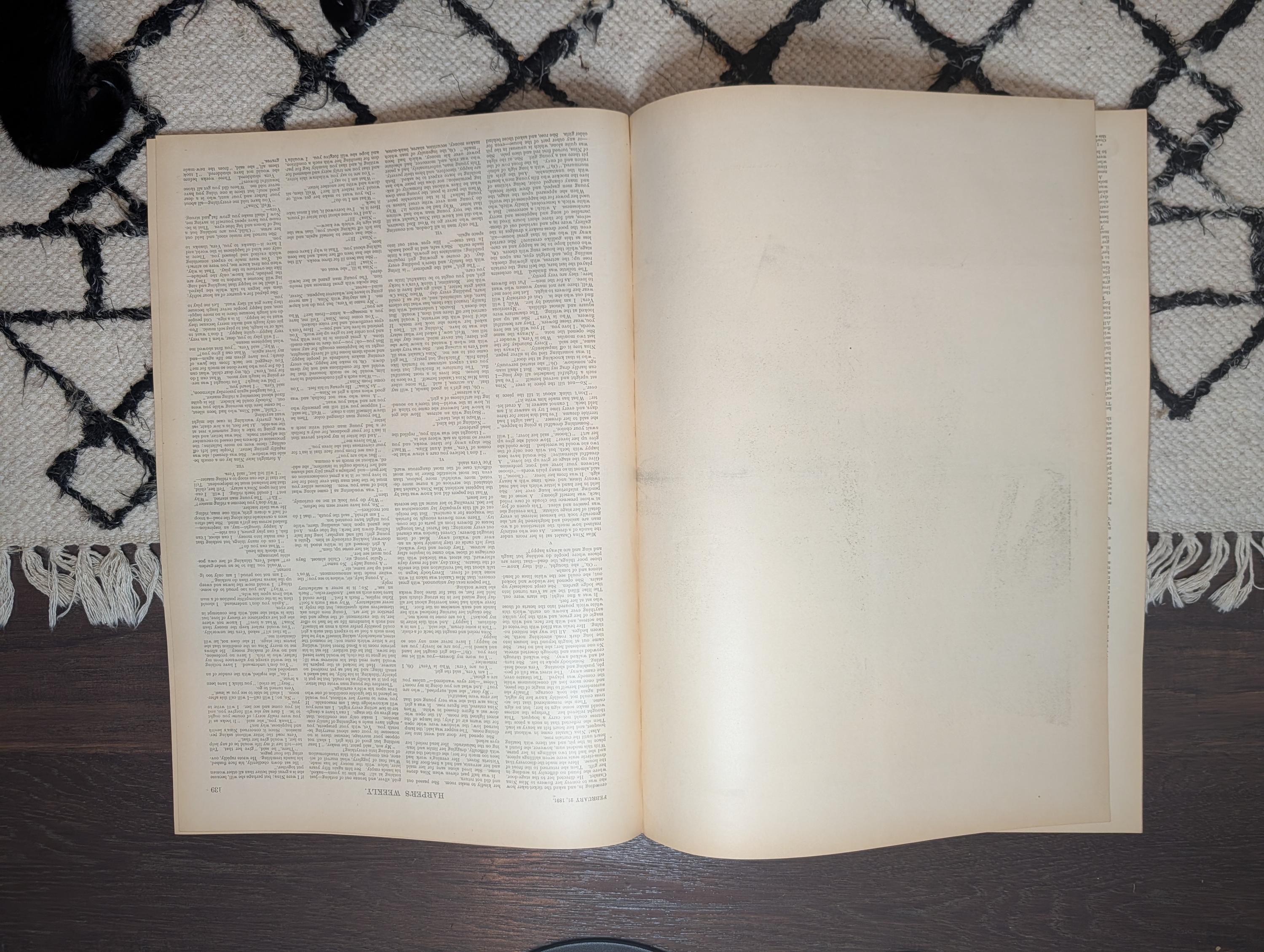 1891 Gen. Sherman Dies — "Marching Through Georgia" Centerfold, Rutgers — Feb 21