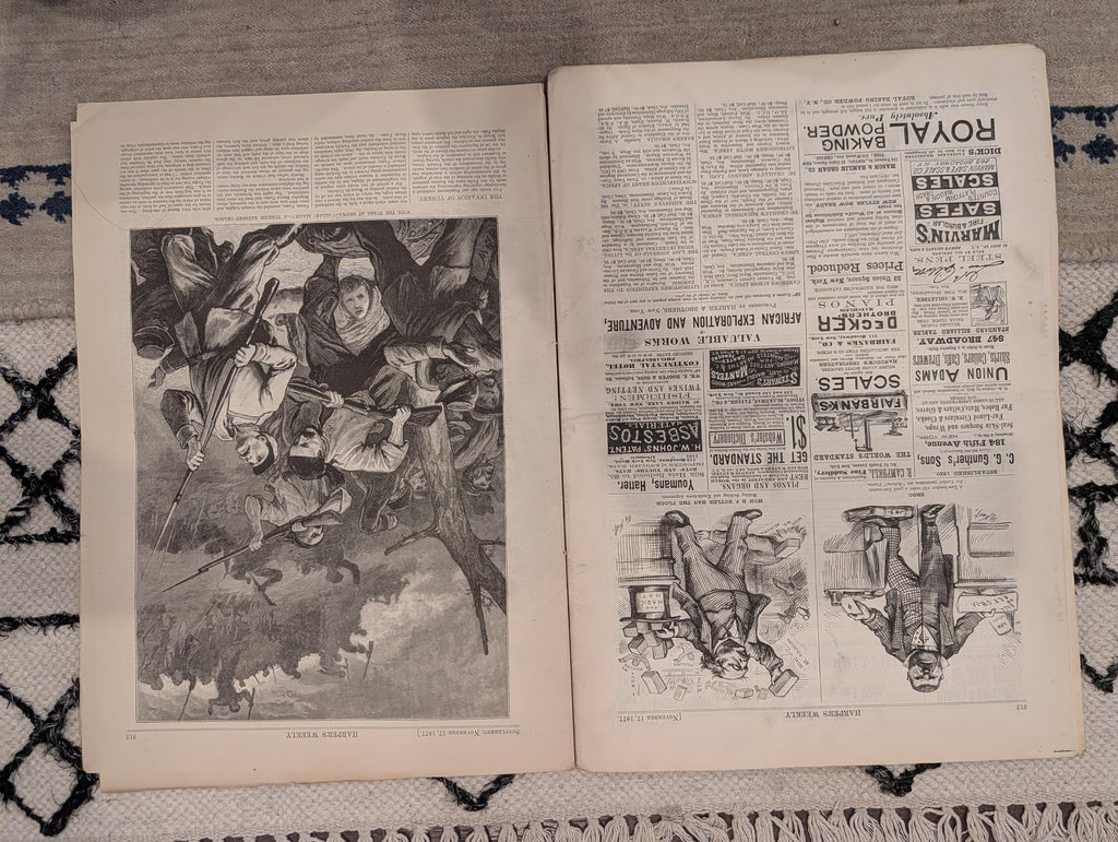 1877 Chief Joseph Surrender, Nicopolis Ruins, Nast Elephant — Nov 17
