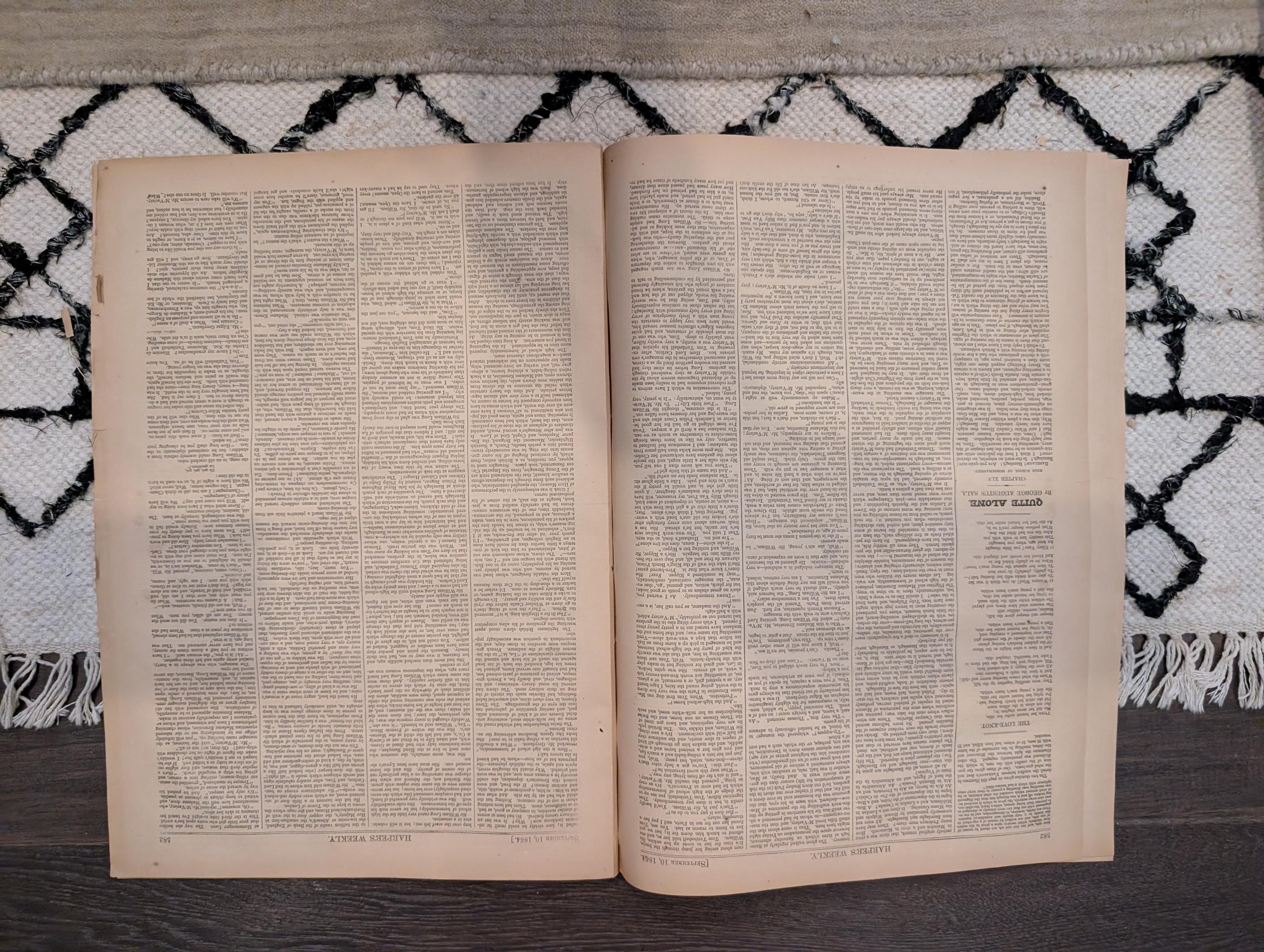 1864 Forrest's Memphis Raid Harper's Weekly September 10 Mobile Bay Victory