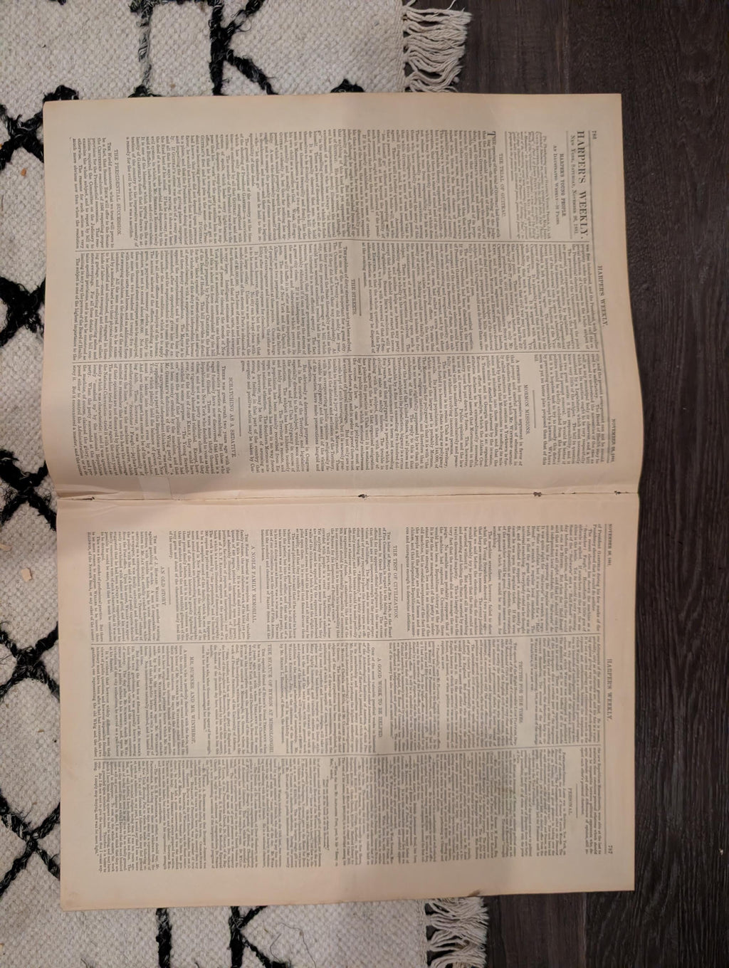 1881 Guiteau Trial, Nast Double, HMS Inflexible, Thanksgiving, Alliance Cruise — Nov 26