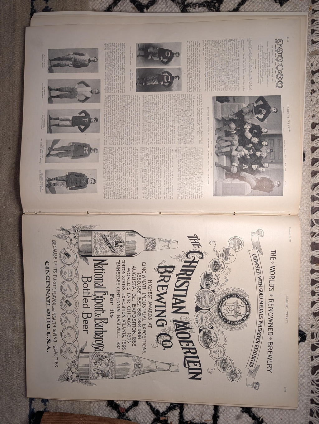 1898 Remington Bronze Statuettes, Christmas Klondike & West Point, Puerto Rico Cockfight — Dec 17