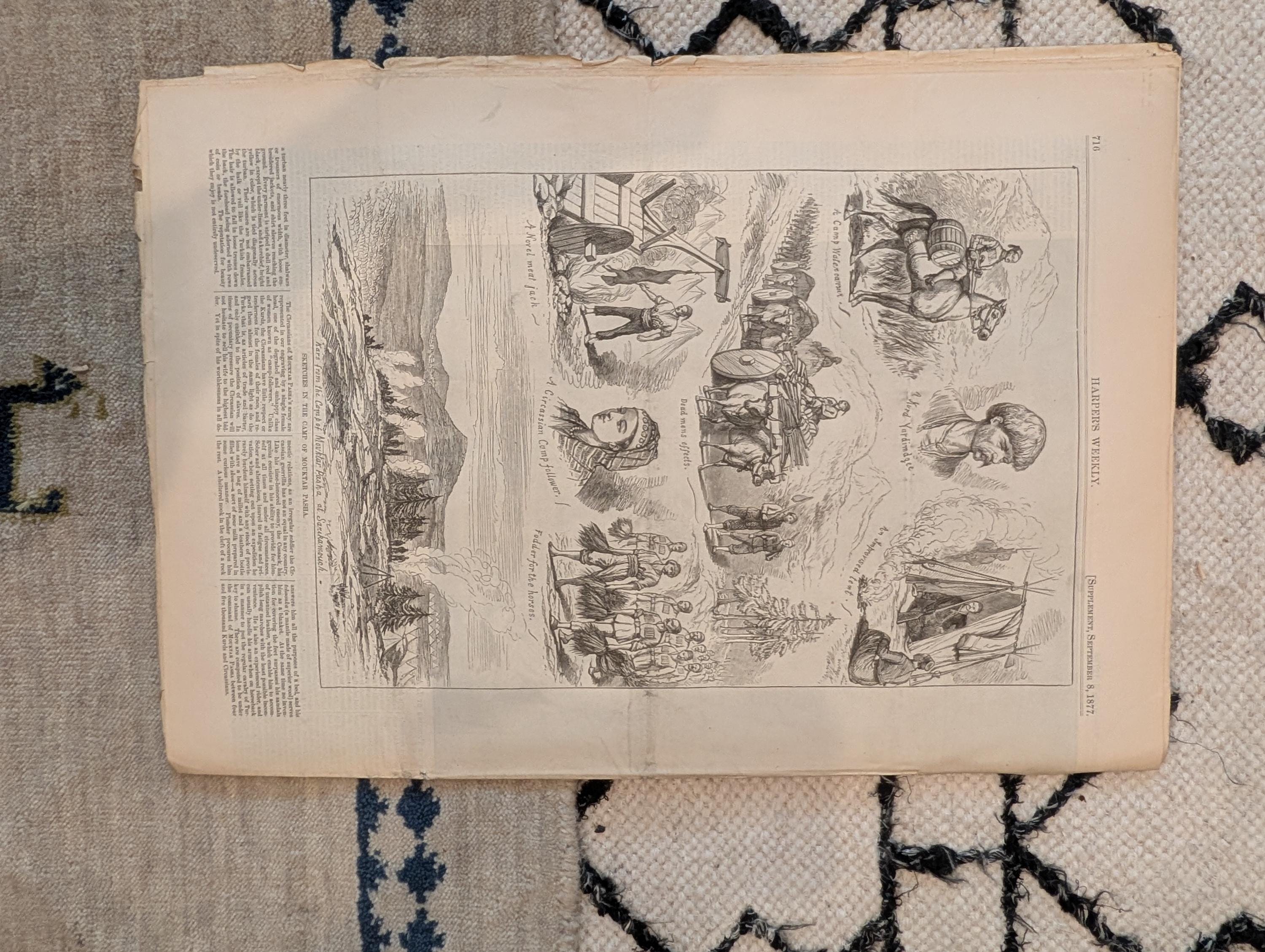 1877 Alma-Tadema Centerfold, Clamming Long Island, Rubens — Sep 8