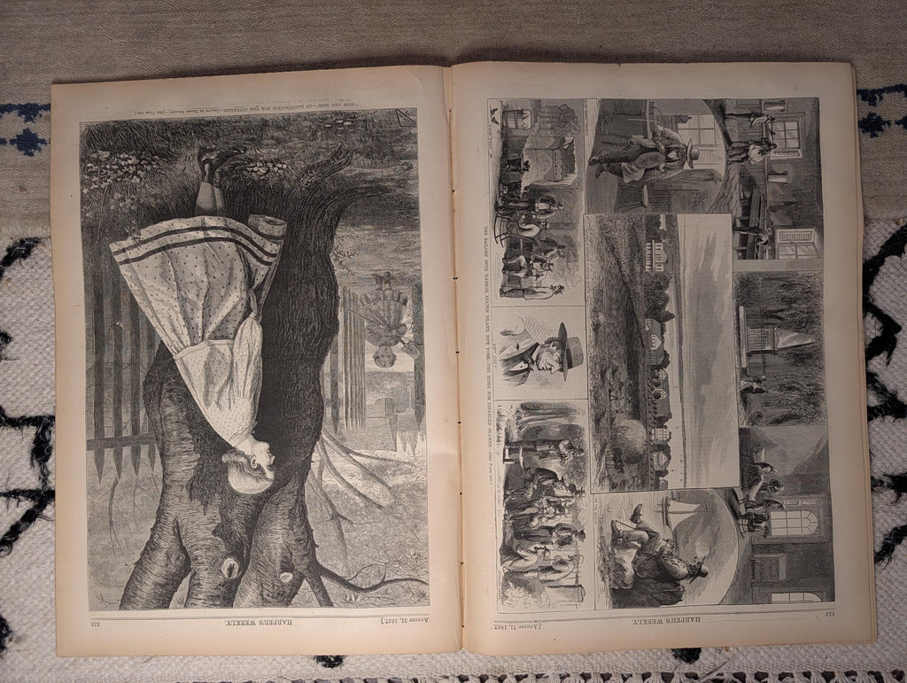1867 Adirondack Mountains, Brooklyn Bridge Foundation, Sailors Harbor — Aug 31