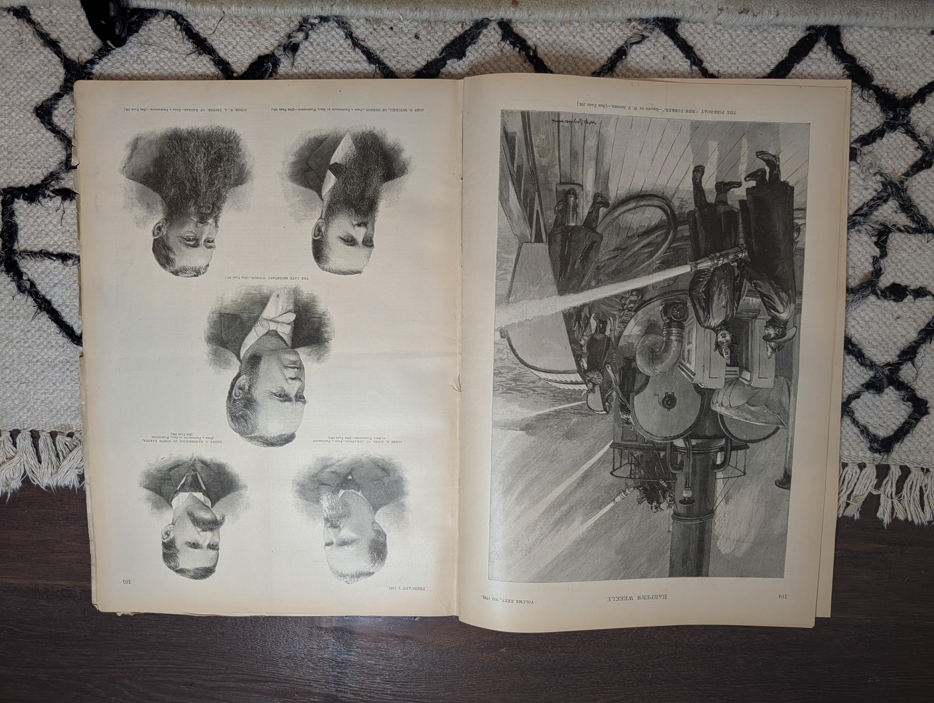 1891 Remington Wounded Knee Story, Gen. Miles Final Review, Fire Boat — Feb 7