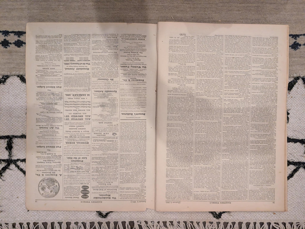 1861 Winslow Homer Georgia Delegation Harper's Weekly Jan 05 Dickens