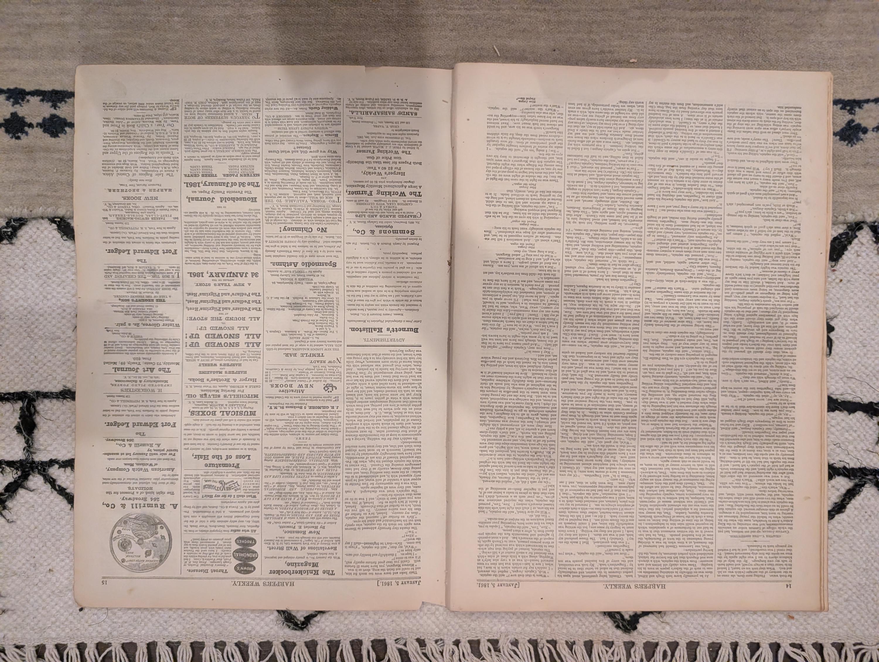 1861 Winslow Homer Georgia Delegation Harper's Weekly Jan 05 Dickens