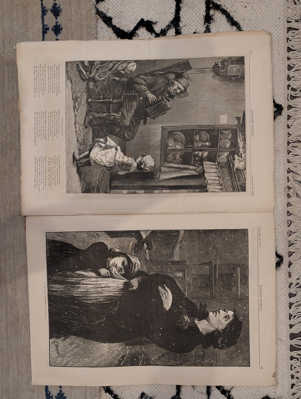 1877 Vanderbilt Portrait, Ashtabula Disaster, Snow Homeless NY — Jan 20
