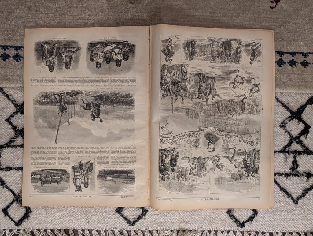 1867 Overland Pony Express, Ute & Snake Indians, Indiana State Fair — Nov 2