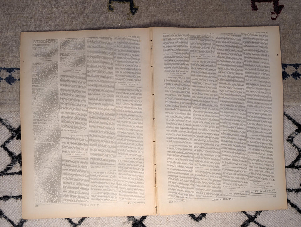 1867 New York Faro Bank Gambling Scene, US Patent Office — Feb 23