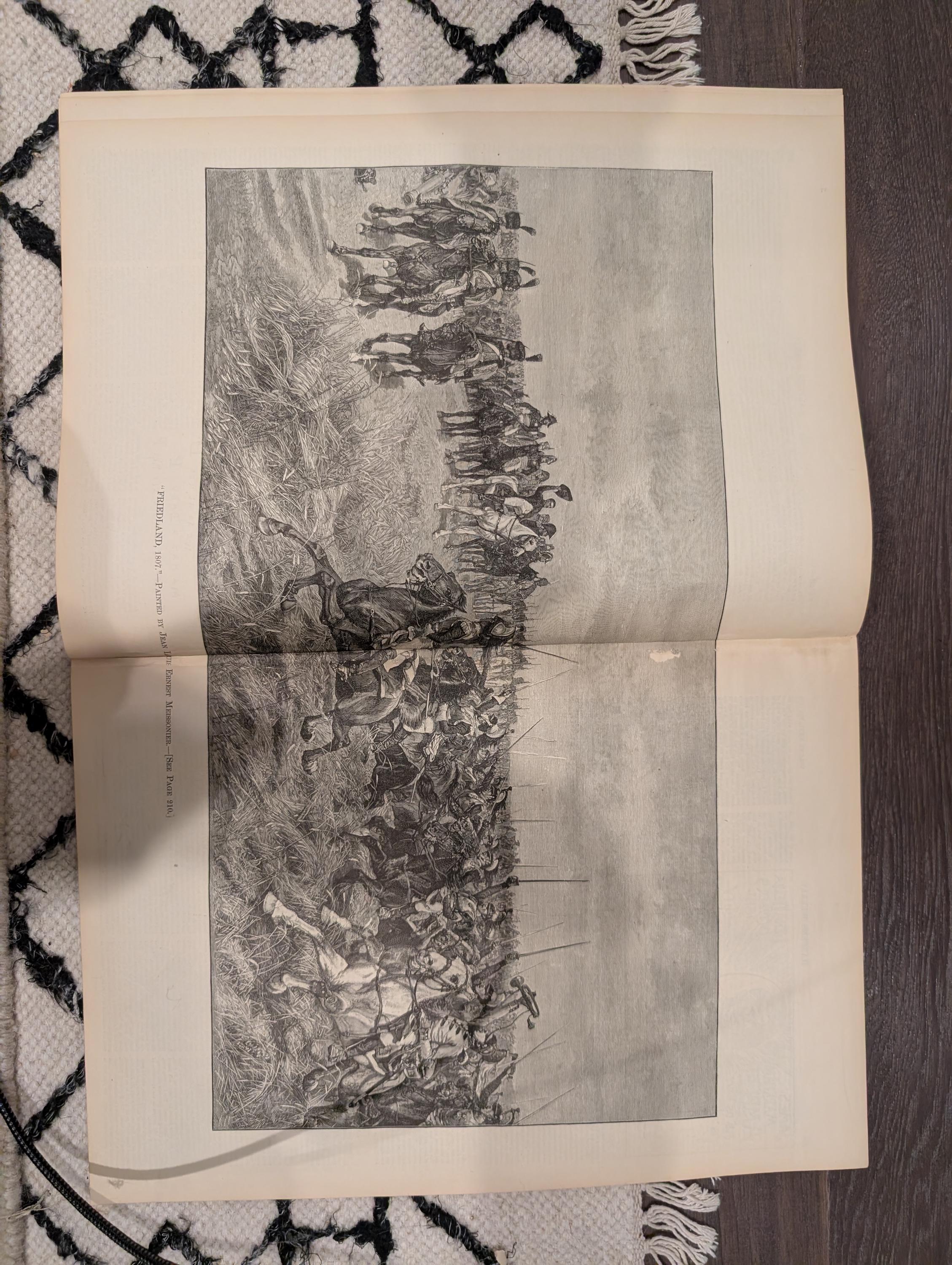 Harper’s Weekly – March 19, 1887 – Henry Ward Beecher Funeral, Geronimo’s Son, Cavalry Charge Centerfold, Fires, Portraits, & More