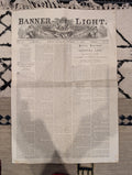 1894 Banner of Light, Spiritualism Occult Lincoln History