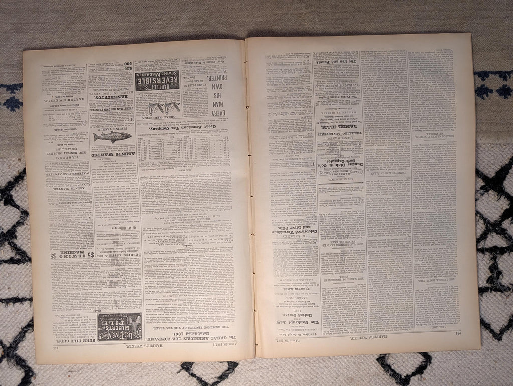 1867 Lindell Hotel St. Louis Fire, Nast "Ignis Fatuus," New York Personals — Apr 20