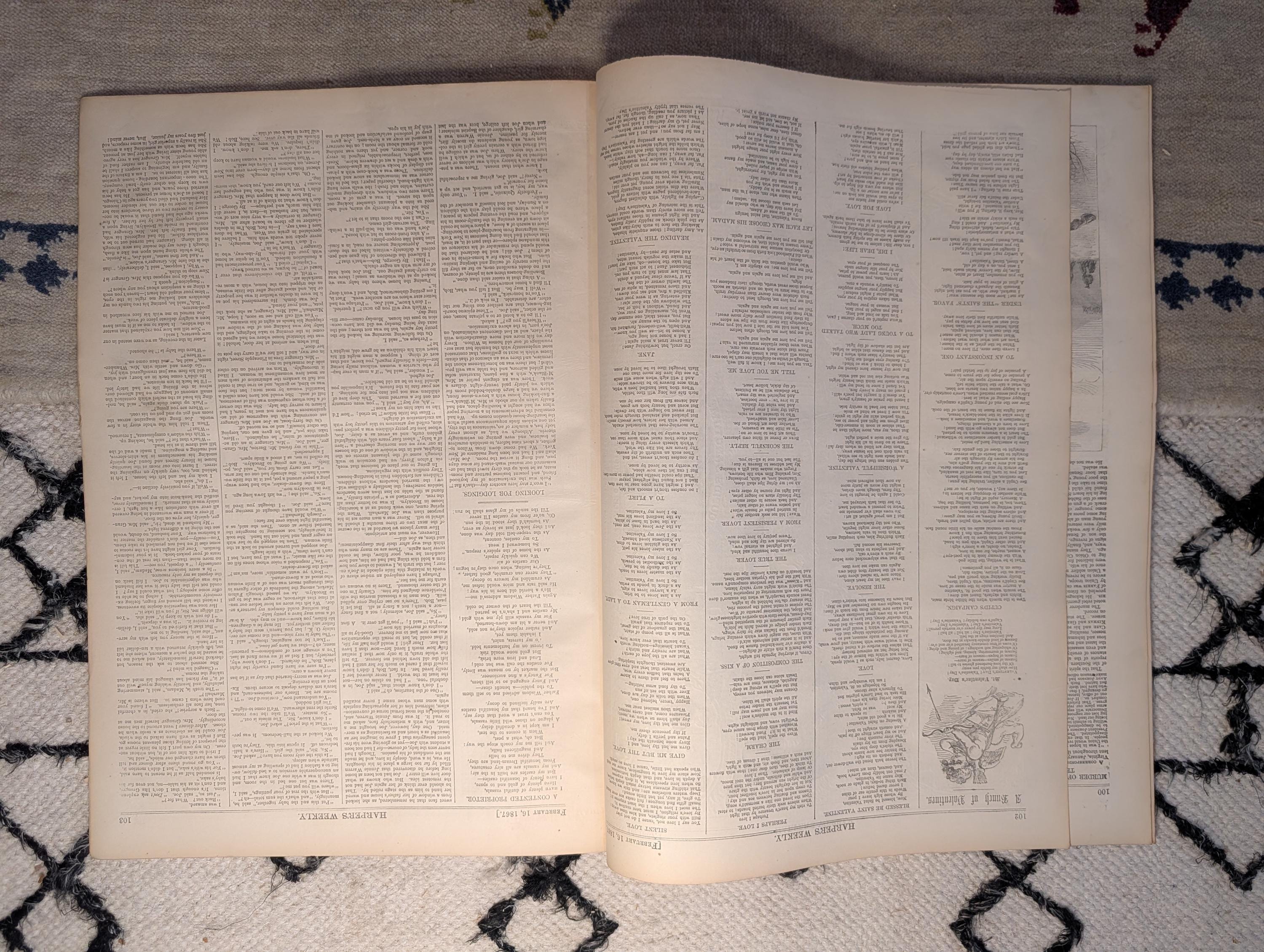 1867 St. Valentine's Day Scenes, Senator Case Murdered, Excise Law — Feb 16