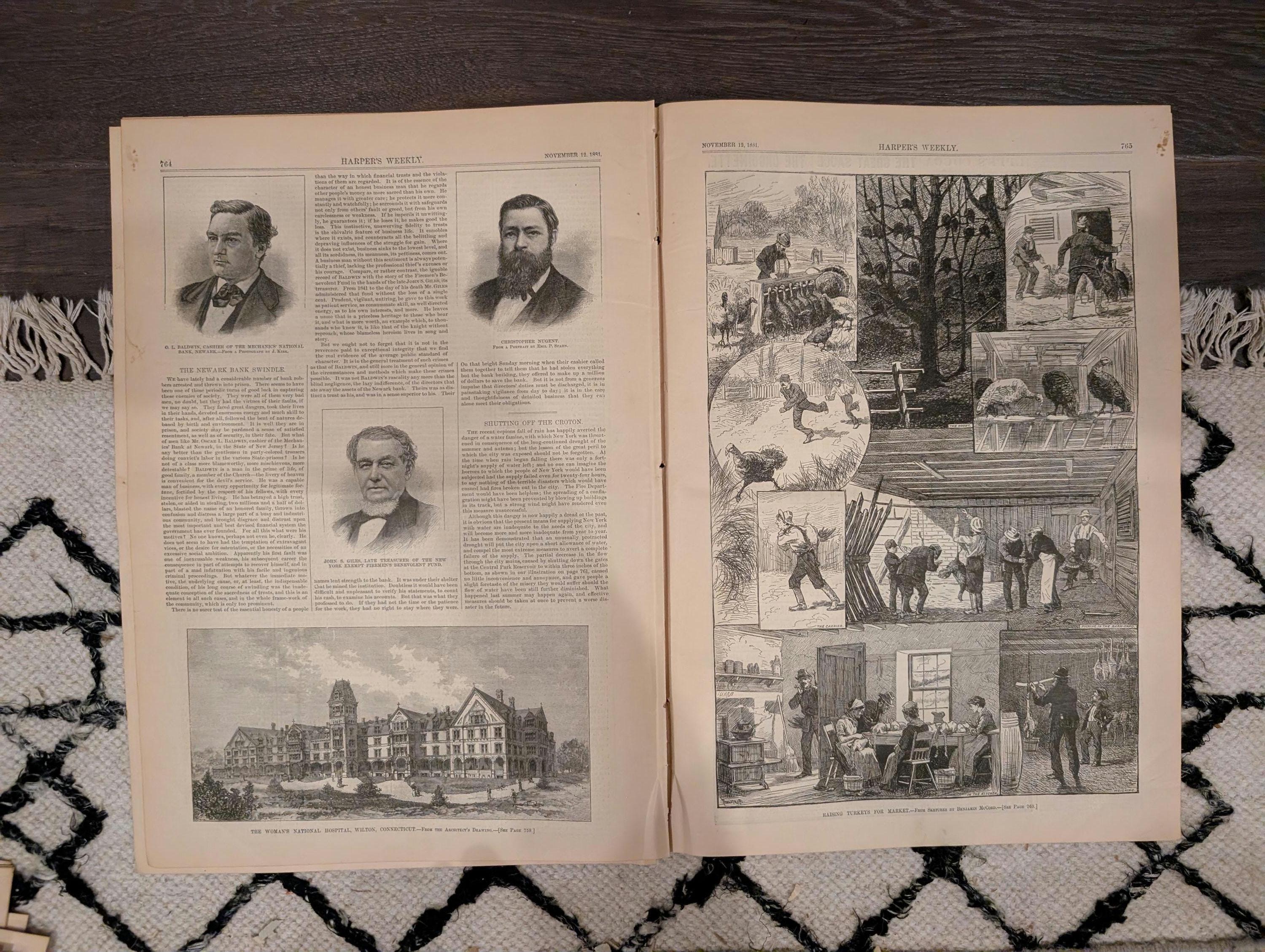 1881 Atlanta Cotton Expo Governors, Sweeping Broadway Night, Harvard Gym — Nov 12