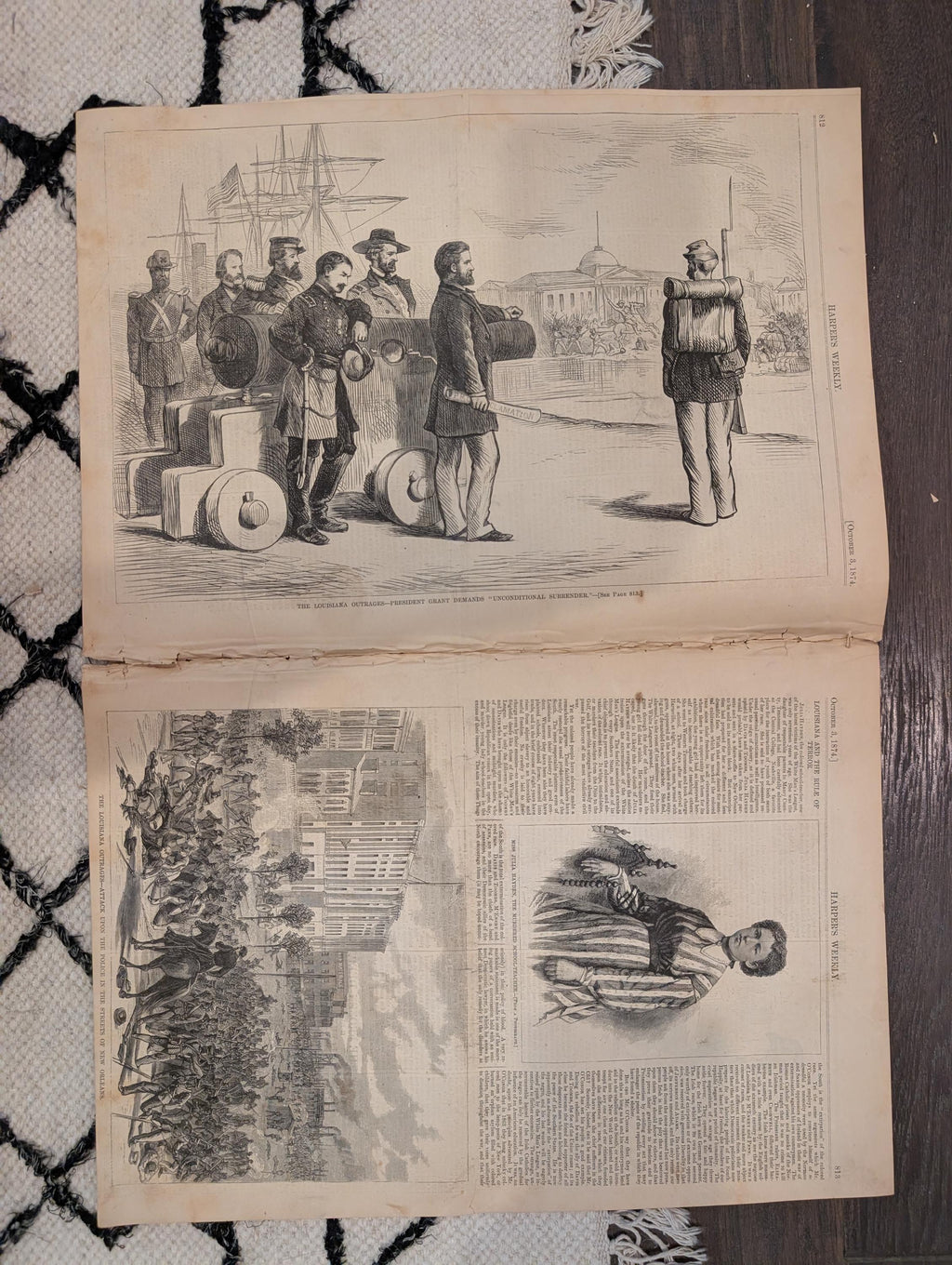 1874 Florida Alligators, Louisiana Outrages, Iceland Millennium — Oct 3