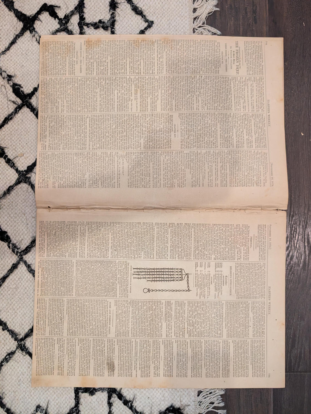 1874 Irish Emigrants Queenstown, Brigham Young's Wives, Nast — Sep 26