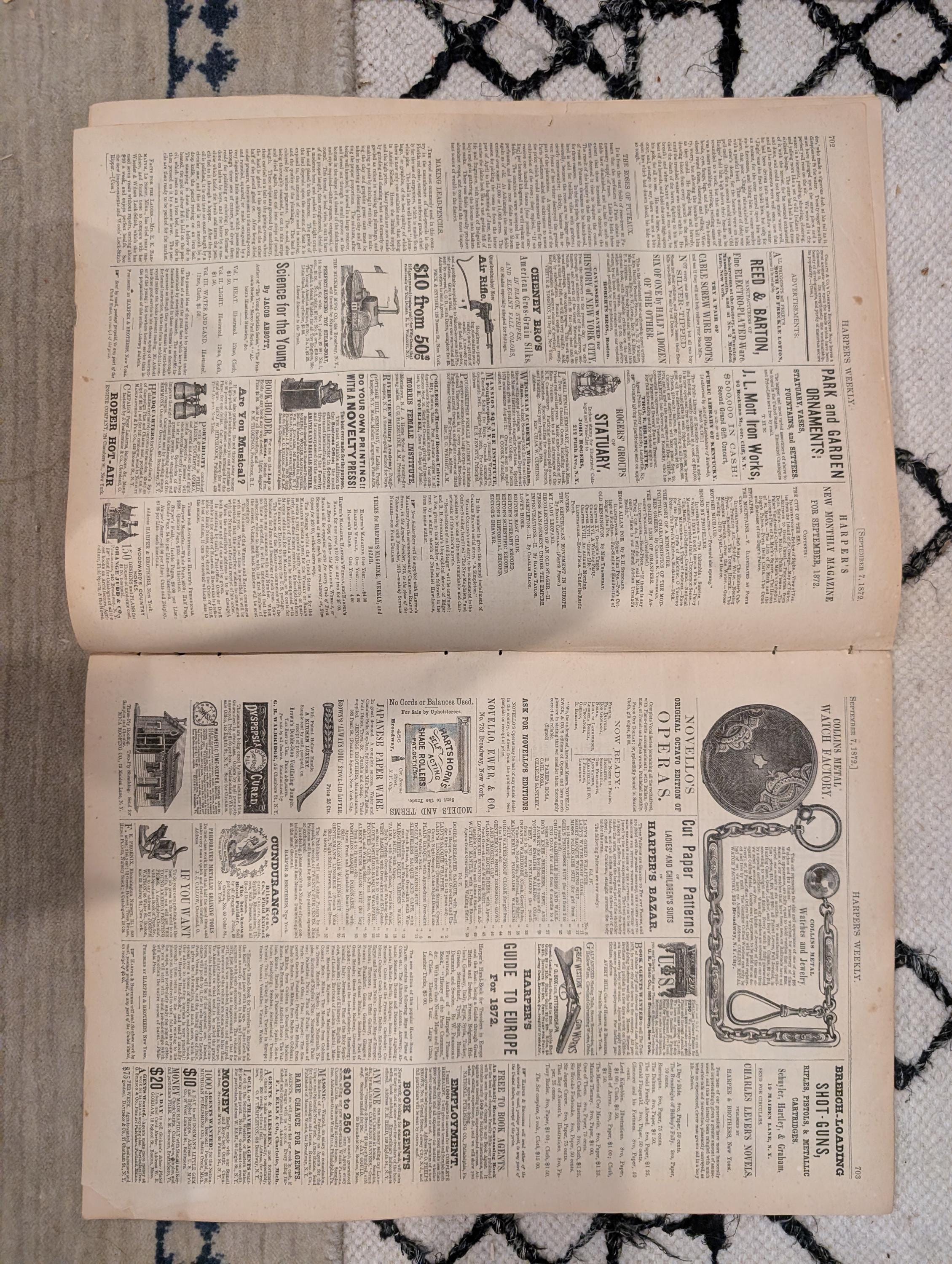1872 Nast Democrats Republicans Harper's Weekly Sept 07 Reconstruction