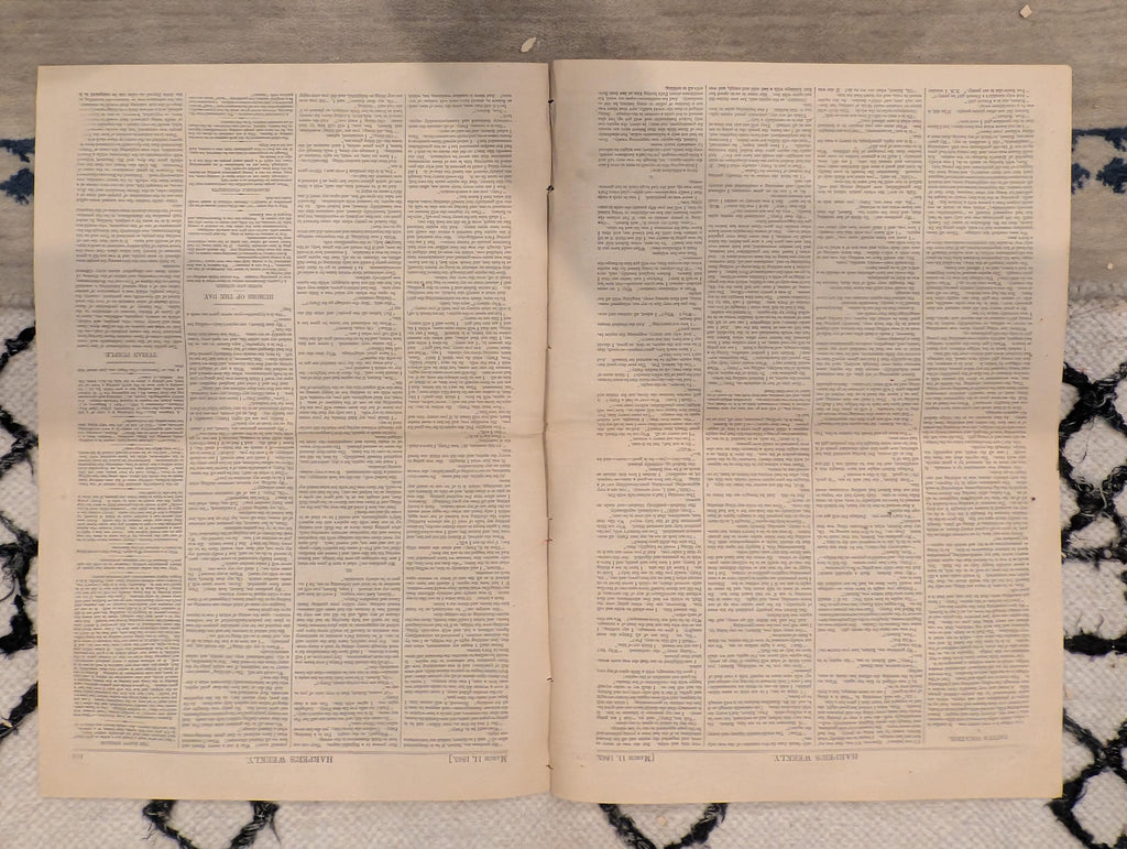 1865 Harper's Ferry Petersburg Harper's Weekly March 11 Atlantic Cable