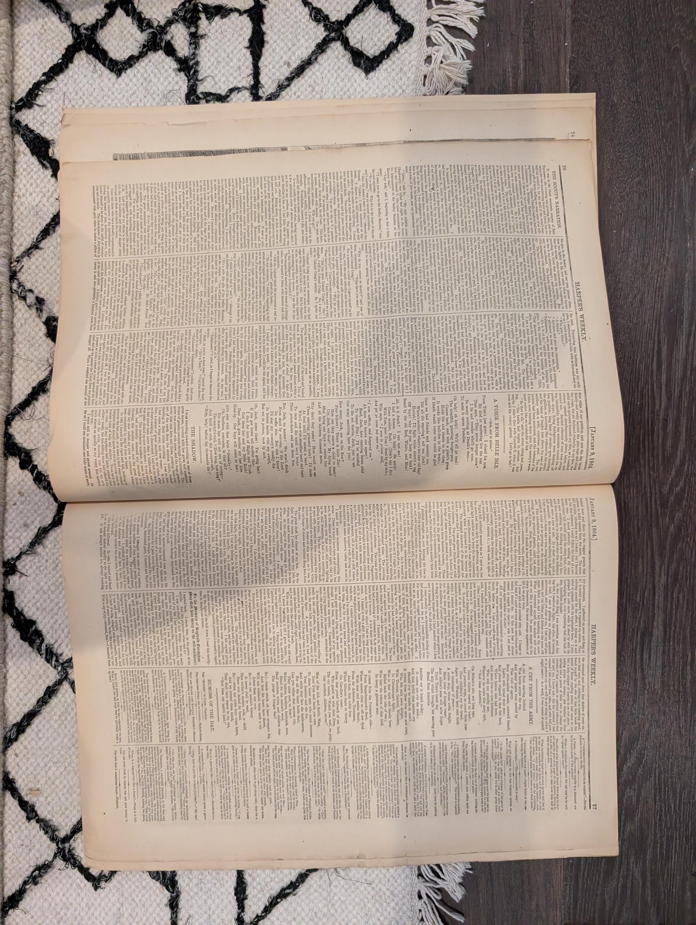 Harper's Weekly 1864 Battle of Ringgold Jan 09 Fort Sanders Longstreet