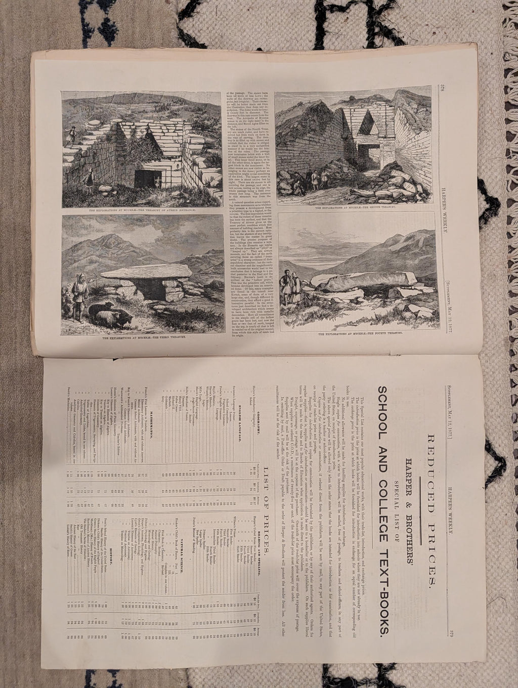 1877 Black Family "Blackville," Mycenae Excavations, Lake Superior — May 12