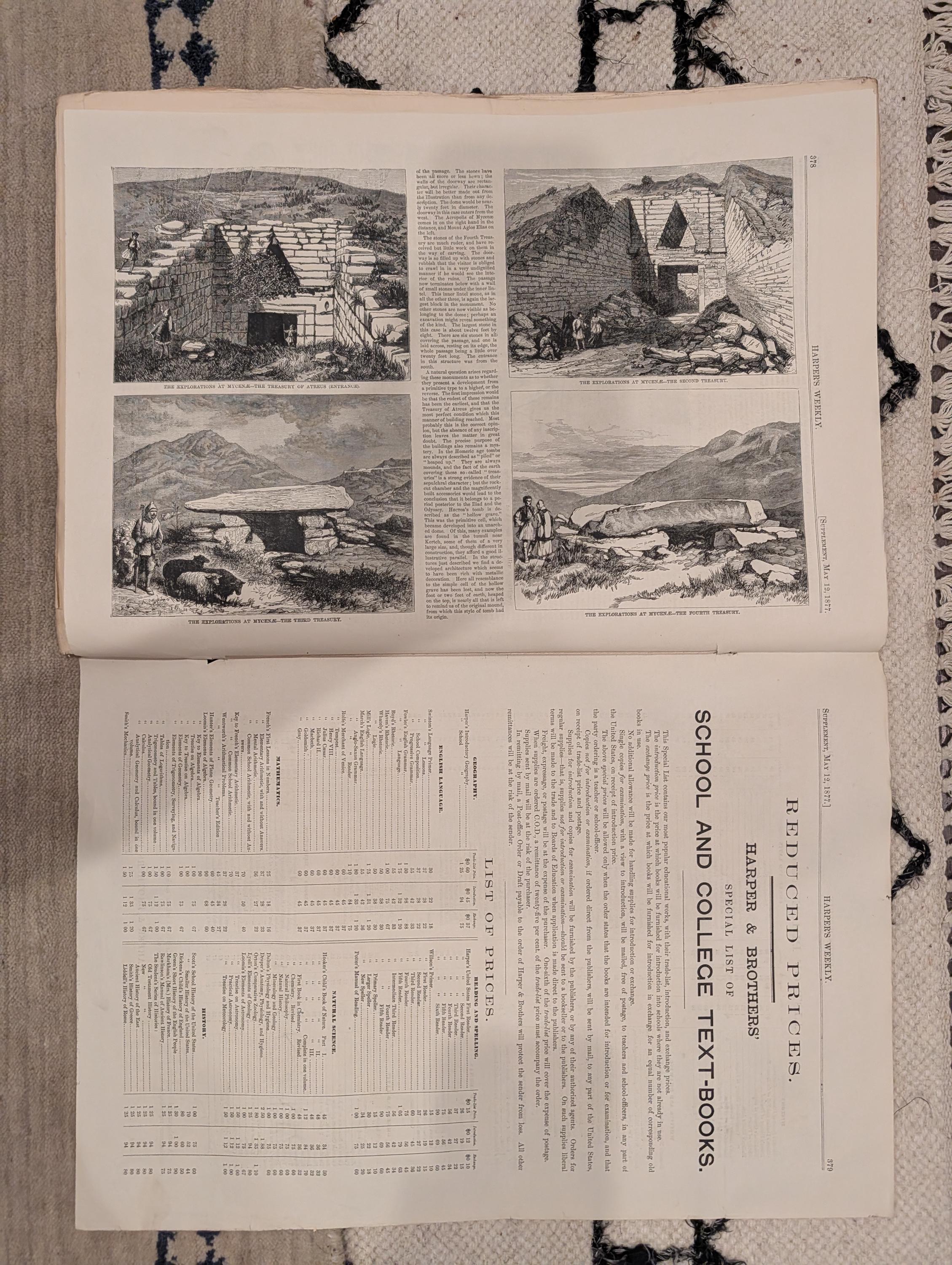 1877 Black Family "Blackville," Mycenae Excavations, Lake Superior — May 12
