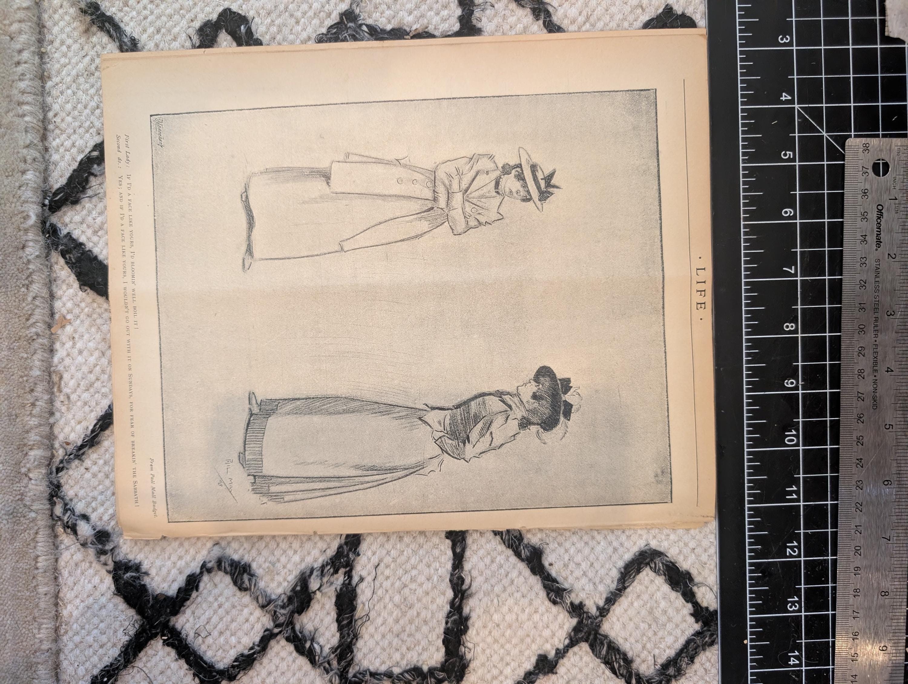 1895 LIFE Magazine — Lillie Langtry, Golf, Bloomers, Tammany Hall — March 21
