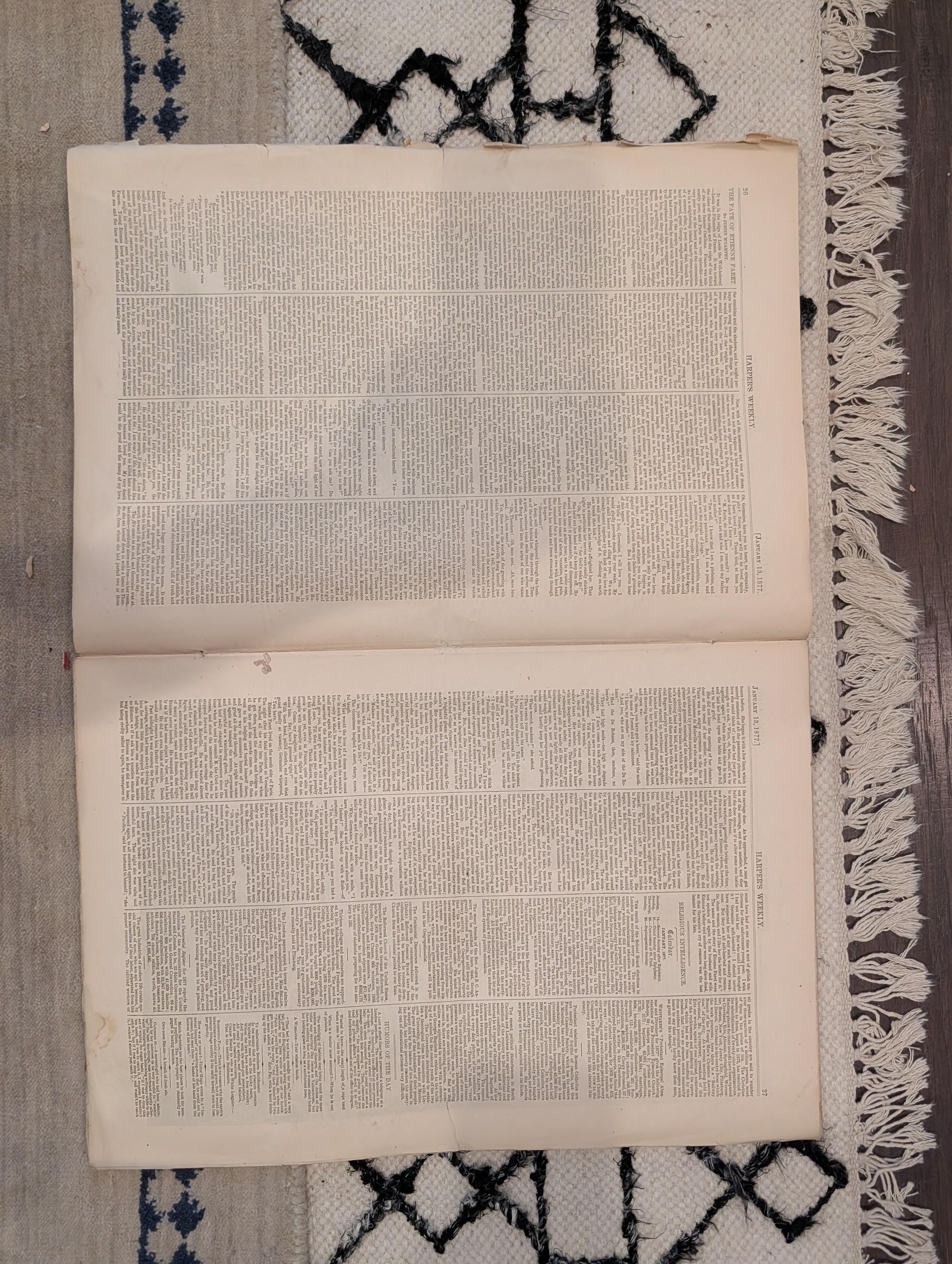 1877 Hudson Bay Christmas, Cherokee Syllabary, Italian Children — Jan 13