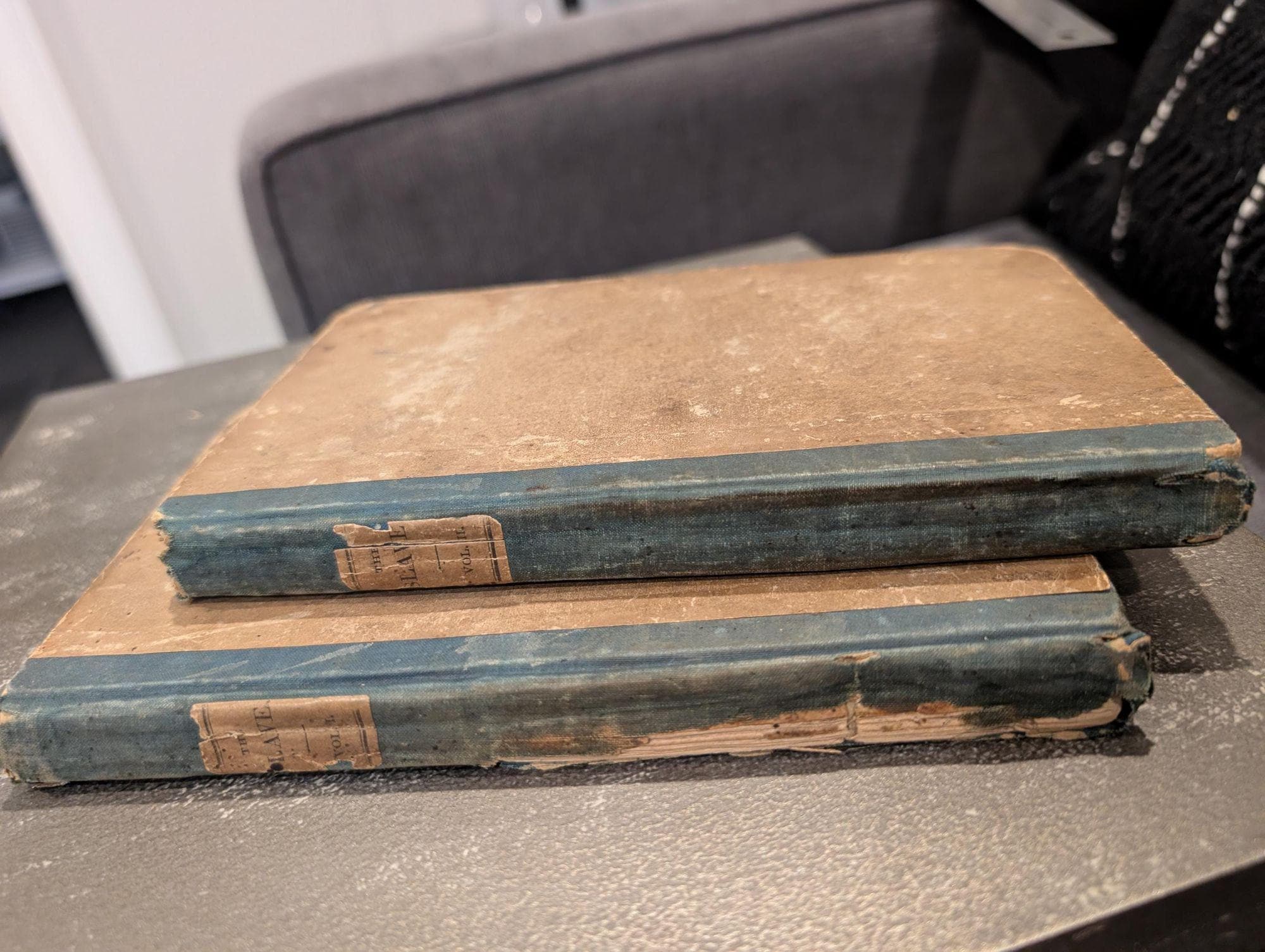The Slave; or, Memoirs of Archy Moore (1836)  Extremely Rare First Edition in Original Boards  2 Vols.