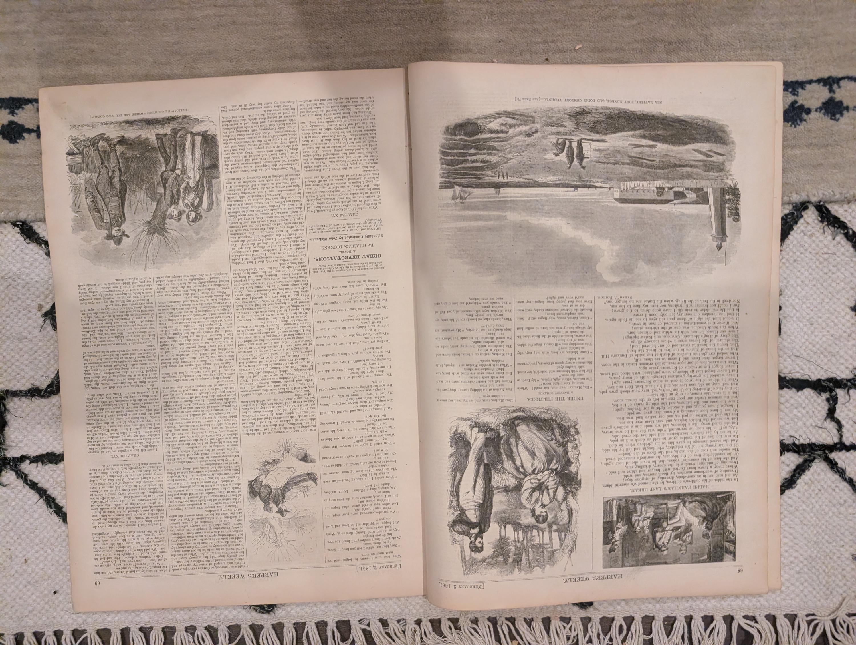 1861 Winslow Homer Jefferson Davis Harper's Weekly Feb 02 Secessionist Dream
