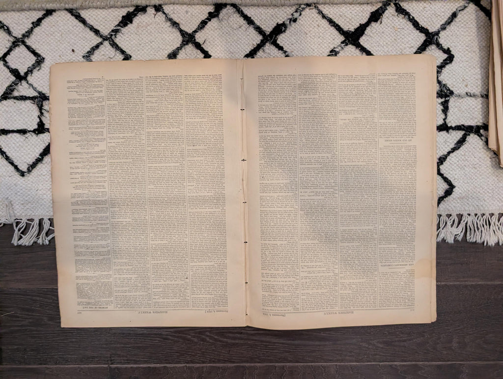 1864 Thomas Nast Compromise With The South Harper's Weekly September 03 Farragut Mobile Bay