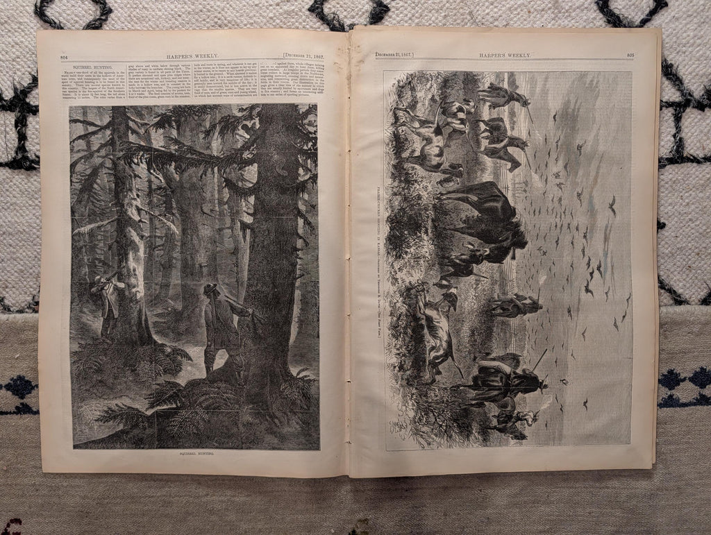 1867 Winslow Homer "Homeward Bound" Centerfold, James Watt, Dickens — Dec 21