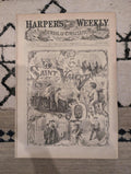 1861 Saint Valentine's Day Harper's Weekly Feb 16 Fort Sumter New Orleans