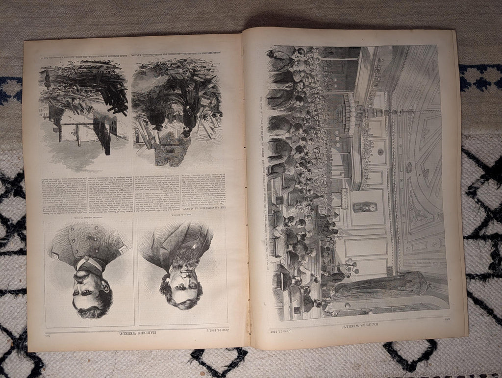 1867 Black Voters Washington D.C., Sing Sing Prison 16 Scenes, Queen Victoria — Jun 22