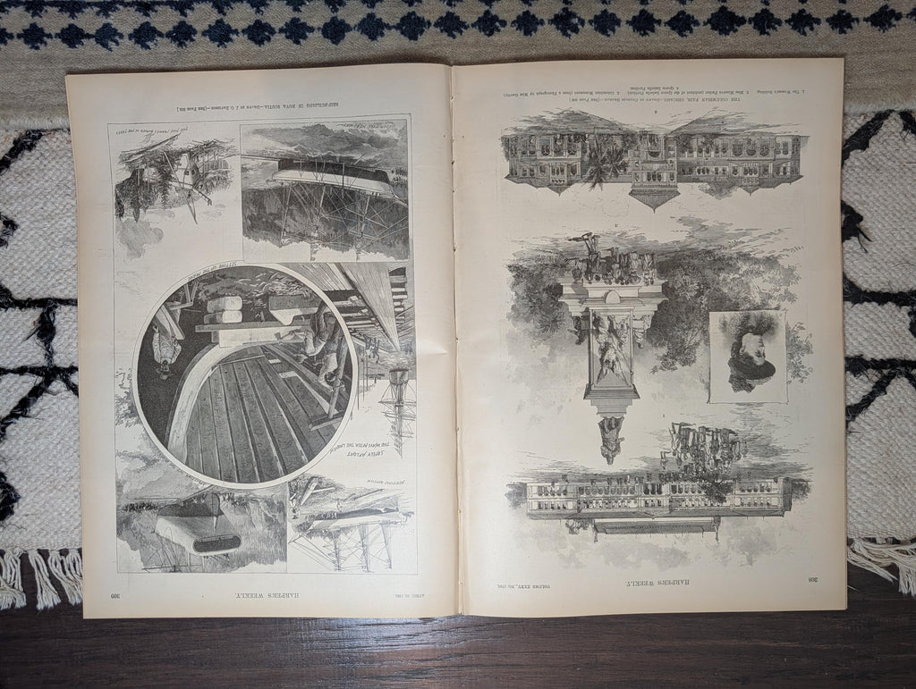 1891 Sydney Australia 11 Views Centerfld, Presidential Train, Nova Scotia Apr 25
