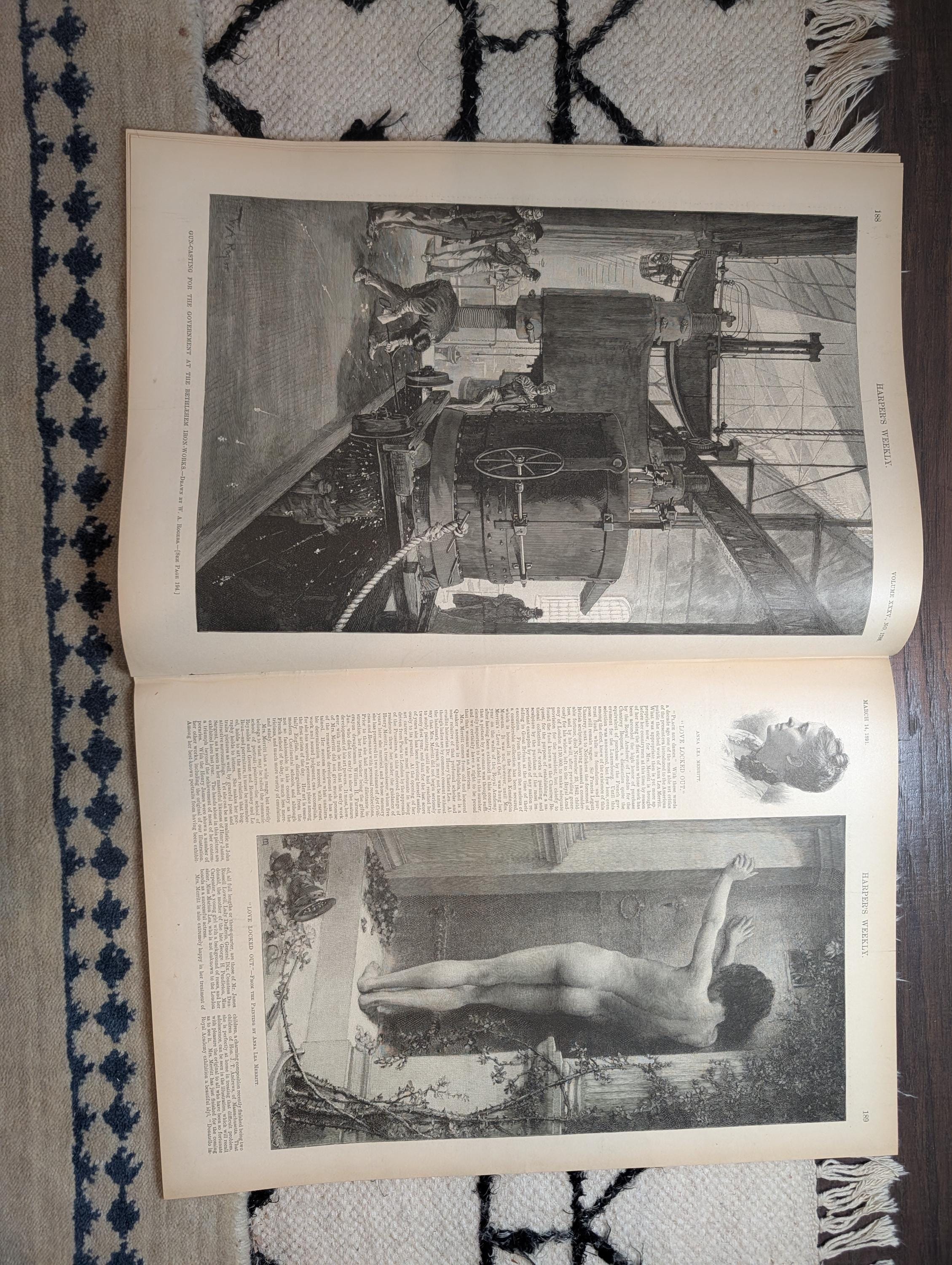 1891 Hotel Waldorf, George Hearst, Bethlehem Iron Works, Grand Rapids — Mar 14
