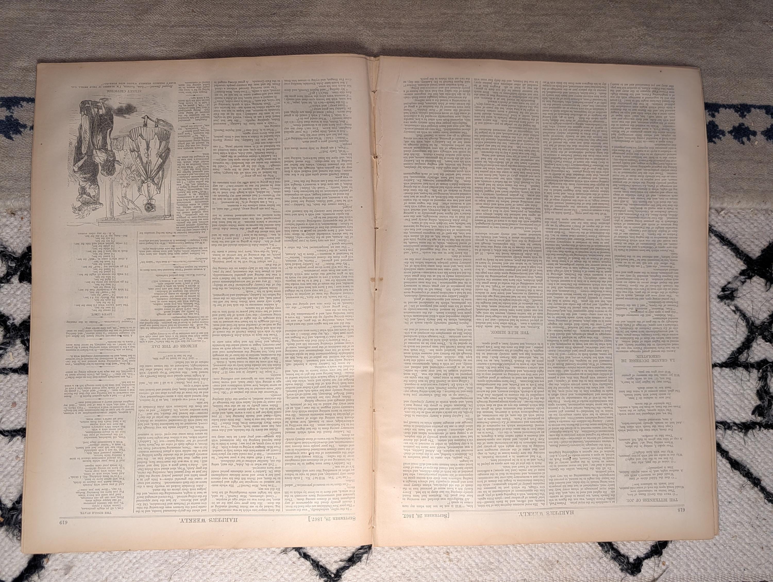 1867 Horace Greeley Oration, Hop Picking NY, Black Voter Registration NC — Sep 28