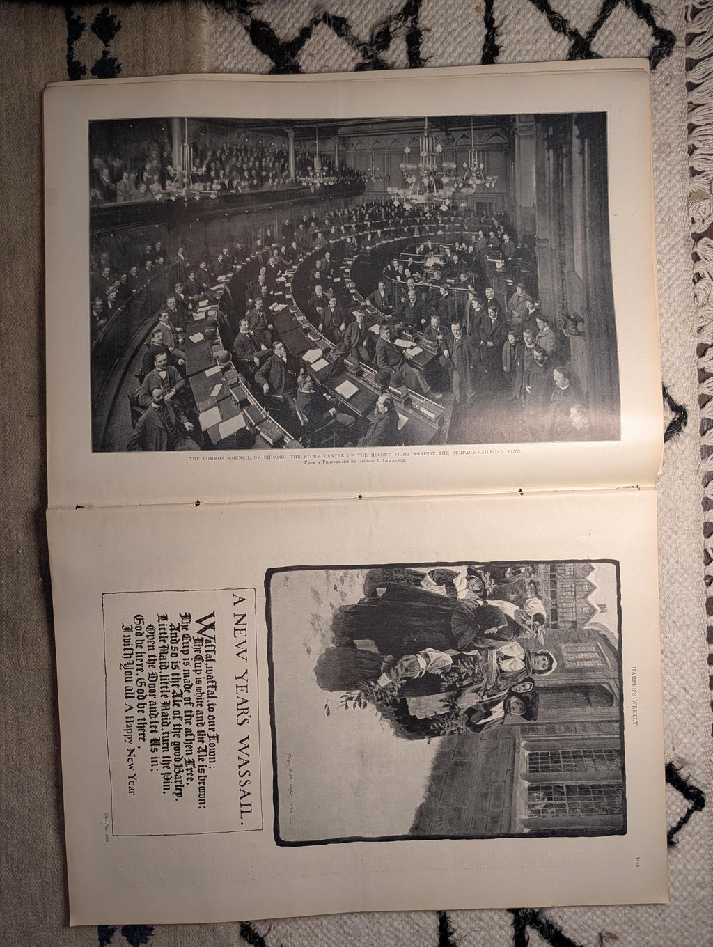 1898 McKinley at Tuskegee & Atlanta, Night at the Opera, Chicago Rail — Dec 31